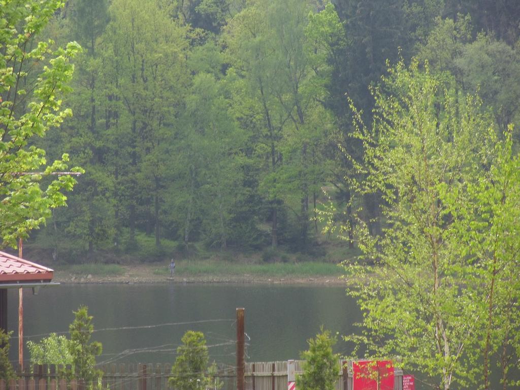 Domki Nad Jeziorem Karlowice Exteriör bild
